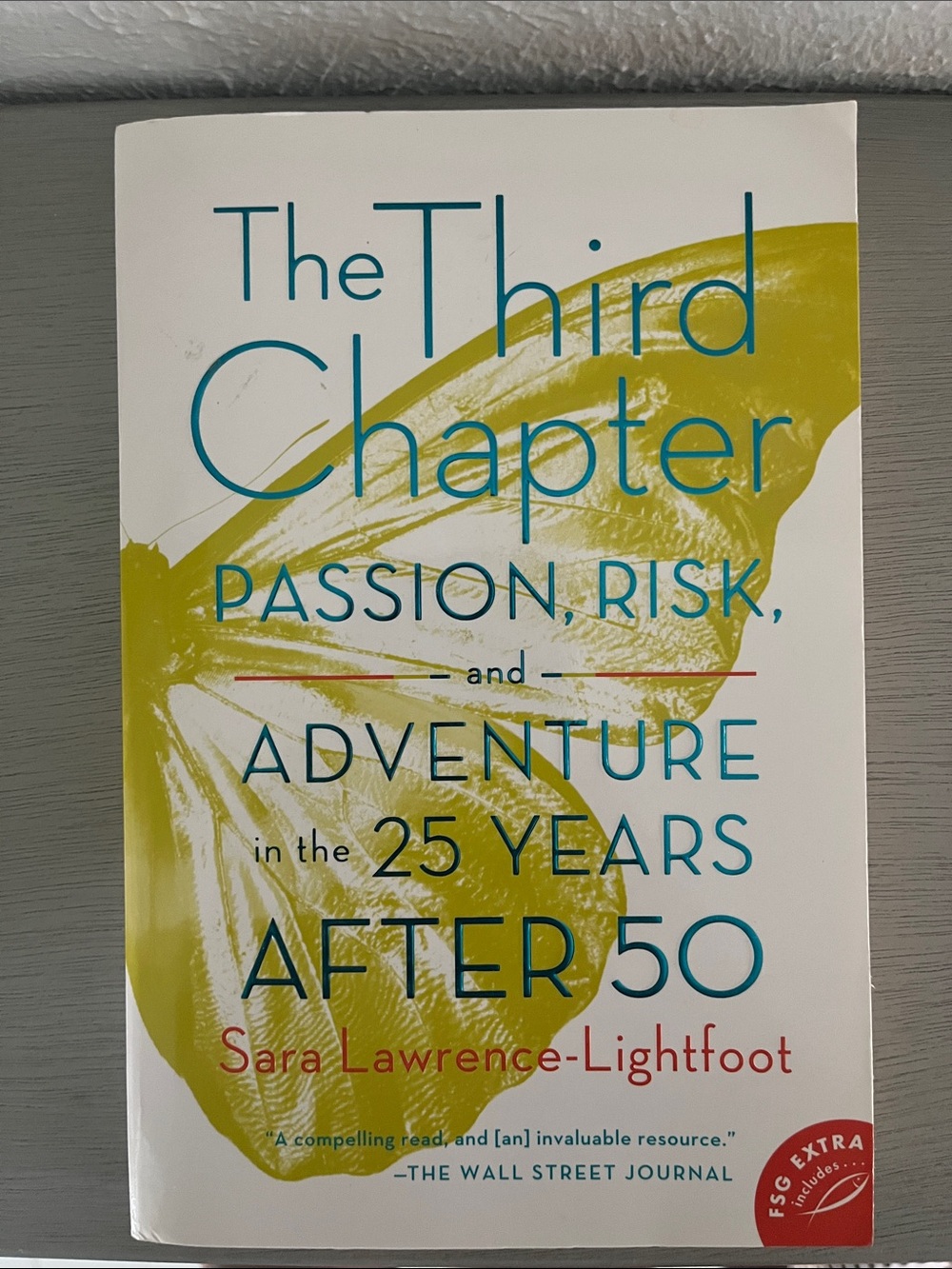 📕 3/$15 The Third Chapter by Sara Lawrence‑Lightfoot